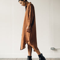 7115 Dolman Shirtdress, Rust