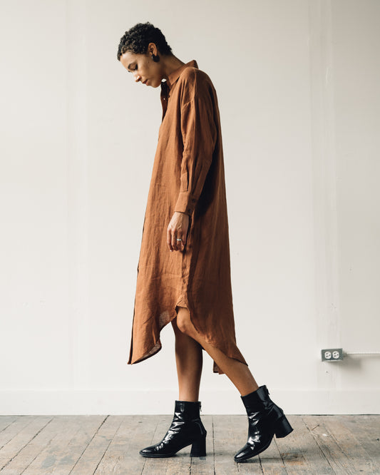 7115 Dolman Shirtdress, Rust