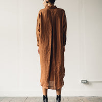 7115 Dolman Shirtdress, Rust