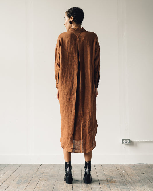 7115 Dolman Shirtdress, Rust