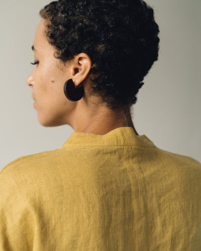 7115 3/4 Mandarin Top, Chartreuse