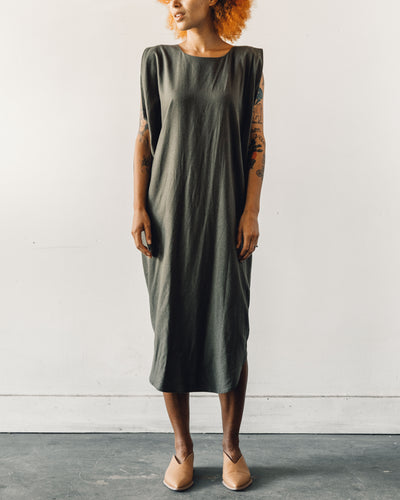 7115 Reversible Maxi Dress, Olive