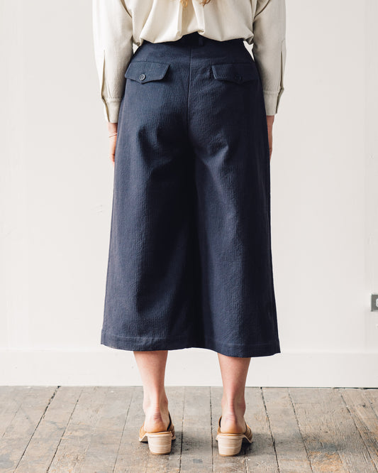 7115 Pleated Skate Trouser, Navy