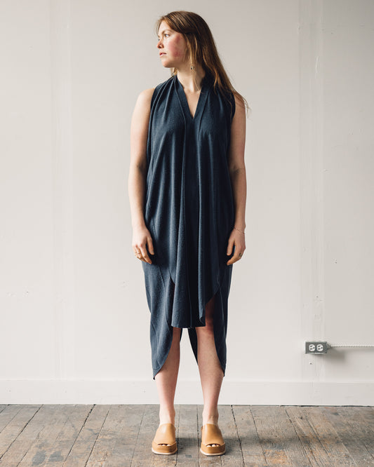 7115 Signature Origami Dress, Navy