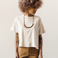 7115 Signature Textured Linen Tee