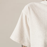 7115 Signature Textured Linen Tee, Off-White