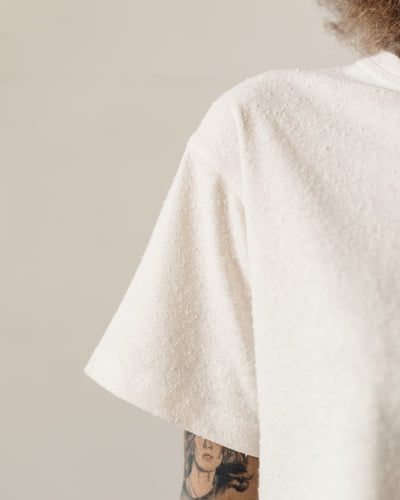 7115 Signature Textured Linen Tee, Off-White