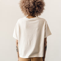 7115 Signature Textured Linen Tee, Off-White