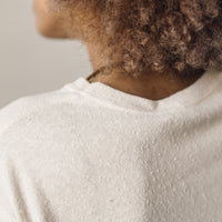 7115 Signature Textured Linen Tee, Off-White