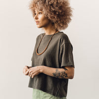 7115 Signature Textured Linen Tee, Olive