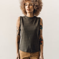 7115 Linen Textured Tank Tee