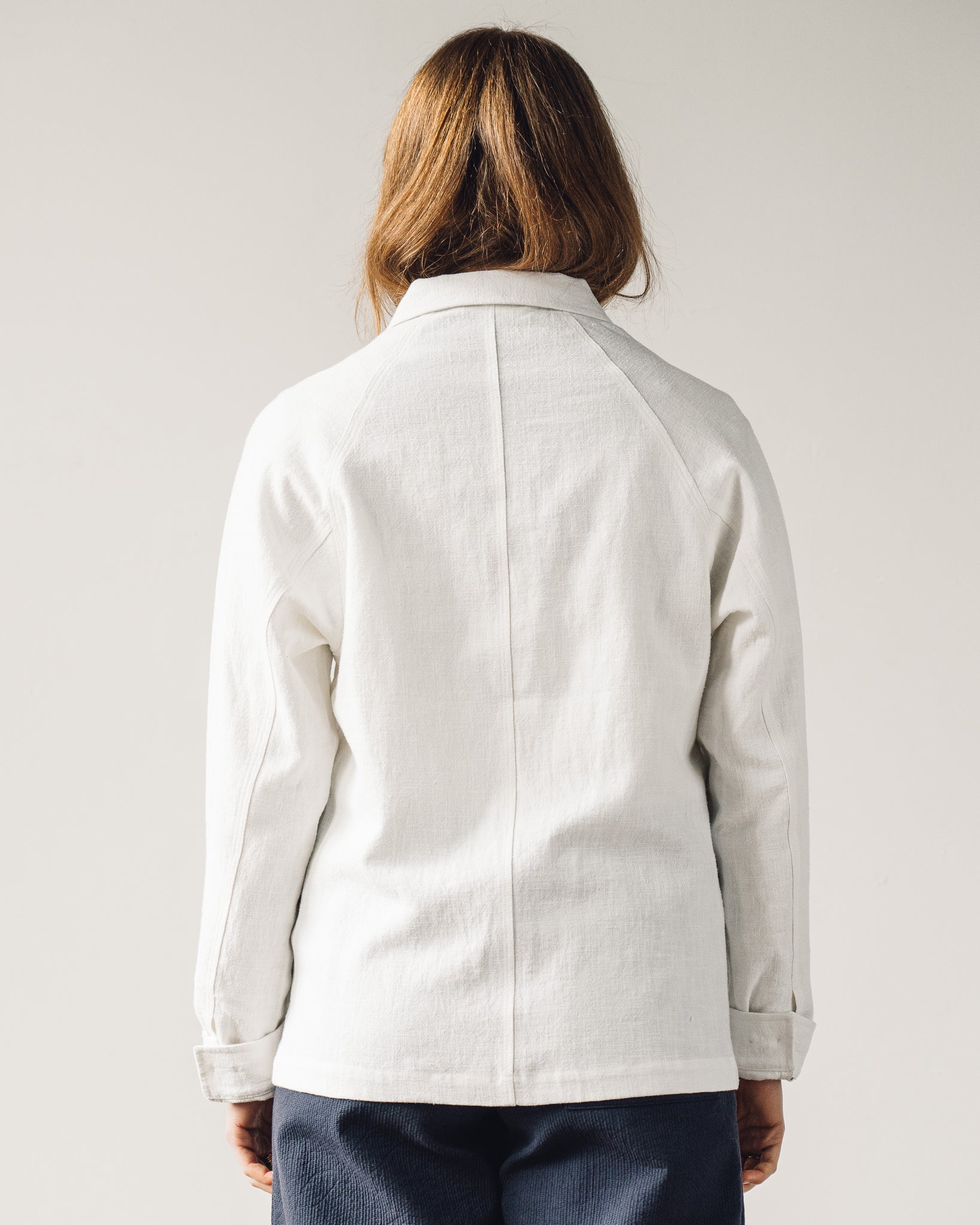 7115 Unisex Chore Jacket, Off-White