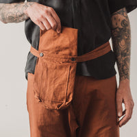 Jan-Jan Van Essche Bag #15, Rust Twill