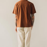 Arpenteur Pyjama Shirt, Brick Red
