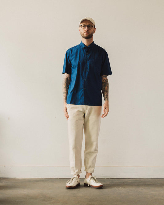 Arpenteur Pyjama Shirt, Indigo