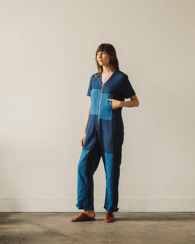 Atelier Delphine Quadrant Jumpsuit, Patchwork