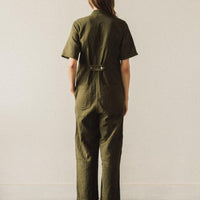 Atelier Delphine Ailuk Jumpsuit, Hunter Green