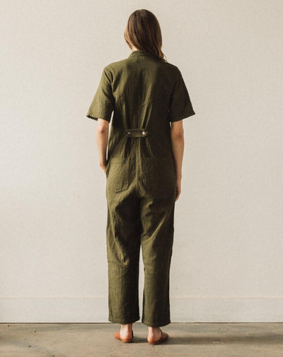 Atelier Delphine Ailuk Jumpsuit, Hunter Green