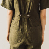 Atelier Delphine Ailuk Jumpsuit, Hunter Green