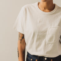 Lady White Clark Pocket Tee, White