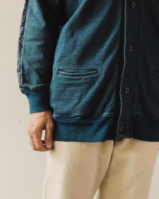 Kapital Bivouac Cardigan, Furoshiki Indigo