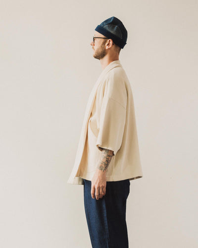 Kapital Baja Samu Unisex Cardigan, Natural