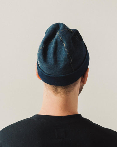 Kapital Jersey Knit Cap, Furoshiki Indigo