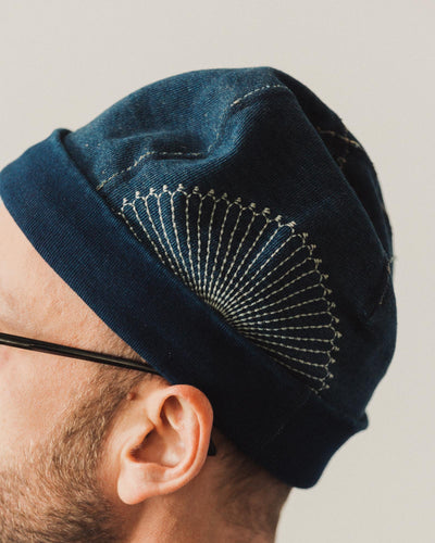 Kapital Jersey Knit Cap, Furoshiki Indigo