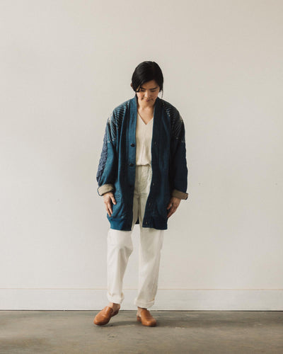 Kapital Bivouac Cardigan, Furoshiki Indigo