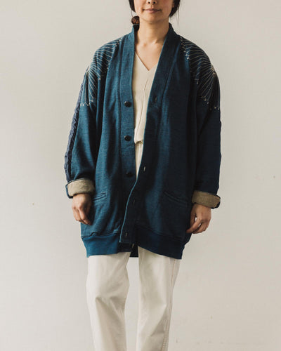 Kapital Bivouac Cardigan, Furoshiki Indigo