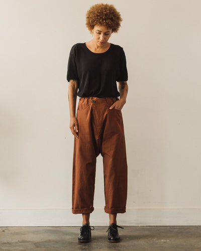 Jan-Jan Van Essche Trouser #53, Rust Twill