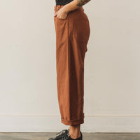 Jan-Jan Van Essche Trouser #53, Rust Twill