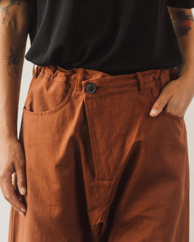 Jan-Jan Van Essche Trouser #53, Rust Twill