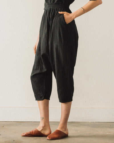 Atelier Delphine Kiko Gauze Pant, Black