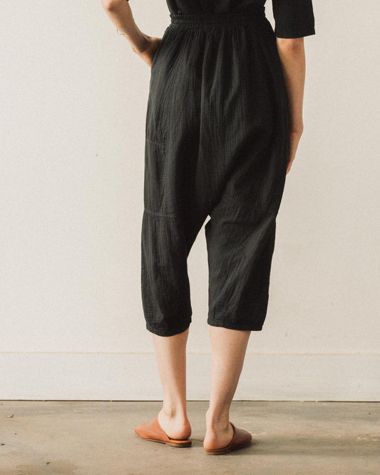 Atelier Delphine Kiko Gauze Pant, Black