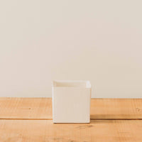 Haus Cube Pot, White