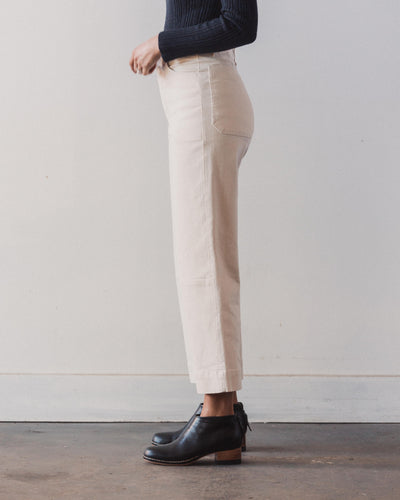 Micaela Greg Seamed Jean, Cream