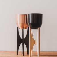 Yield Wood Planter Stand