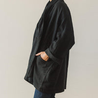 Atelier Delphine Haori Coat, Black