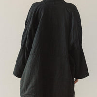 Atelier Delphine Haori Coat, Black