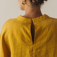 7115 Relaxed Square Top, Canary