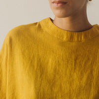 7115 Relaxed Square Top, Canary