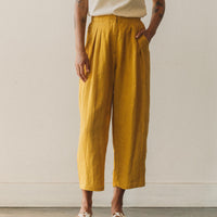 7115 Linen Trouser, Canary