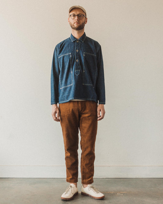 orSlow PW Pullover Shirt, One Wash