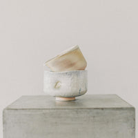 Natasha Alphonse Woodfired Sippers, Raw Porcelain