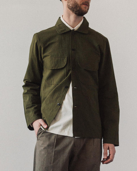 evan kinori バンダナ Evan Kinori Hemp Flat Hem Shirt, Natural – Glasswing