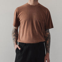 Evan Kinori Pocket Tee, Ochre