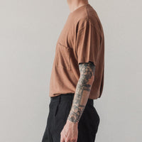 Evan Kinori Pocket Tee, Ochre