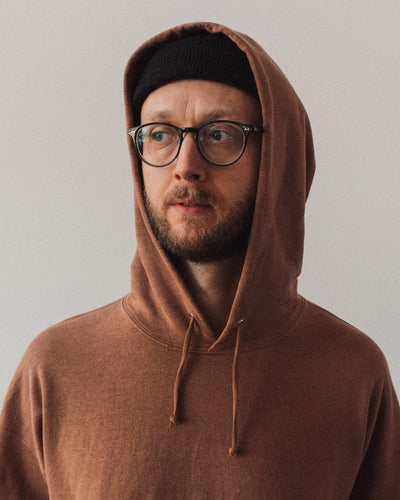 Evan Kinori Hooded Sweatshirt, Ochre