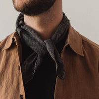 Evan Kinori Bandana, Brown/Cream